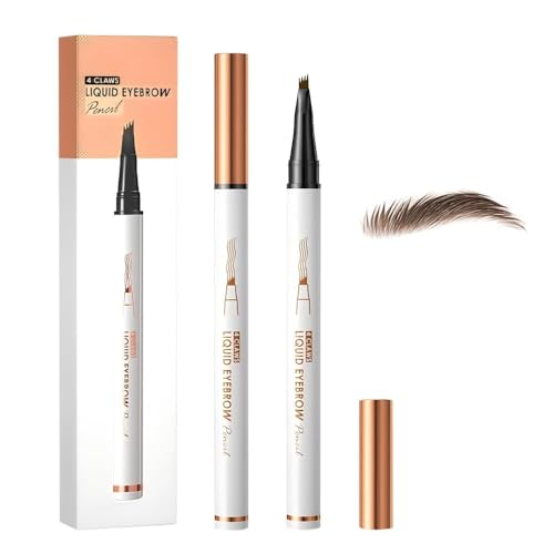 4-Tip Microblading Eyebrow Pen Waterproof - 2 Pack