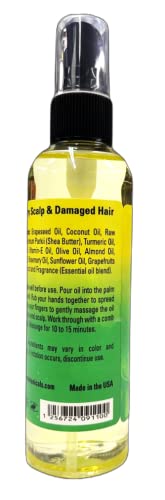 Turmeric & Neem Moisturizing Hair & Scalp Oil with Jojoba & Almond Oil