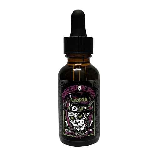 Grave Before Shave Voodoo Blend beard oil 1 oz. Bottle with Dropper top Dispenser