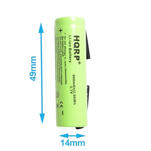 HQRP Battery Works with Philips Norelco 3.7V Li-Ion 422203612390 3611290 3606410 1050CC 1050X 1059X 1280X 1280XCC 1250X 1250XCC 1260X 1290X QT4070 Razor/Shaver + Screwdriver