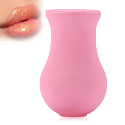 Lip Plumper Device with Soft Silicone Nozzle - Portable Enhancer