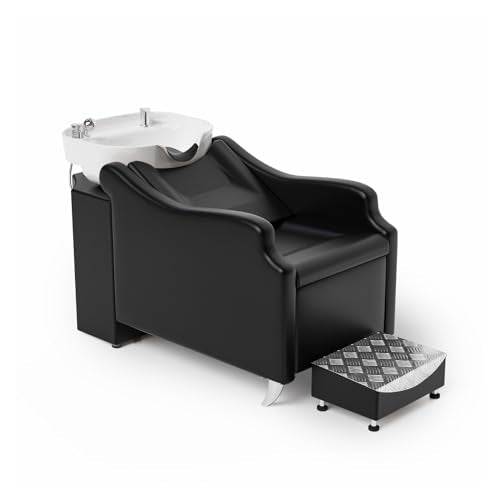 OmySalon Salon Backwash Shampoo Chair with Bowl