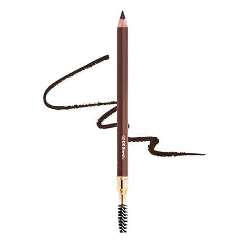 Bodermincer Eyebrow Pencil Longlasting Waterproof Durable Automaric Liner Eyebrow 5 Colors to Choose (5pcs, 2# Dark Brown)
