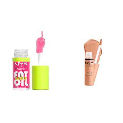 NYX Fat Oil Lip Drip & Butter Gloss Duo - Missed Call & Fortune Cookie