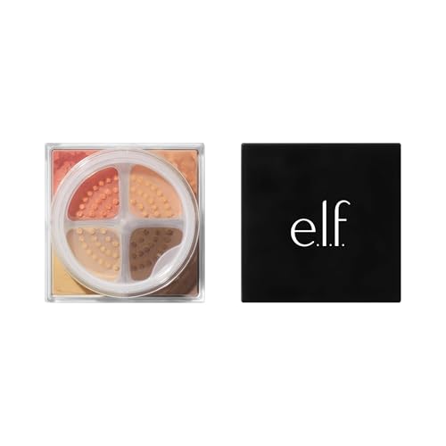 e.l.f. Set it Bright Powder Quad - Loose Setting Powder