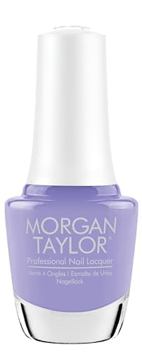 Morgan Taylor Nail Polish - Can't Burst My Bubble Periwinkle, 15mL