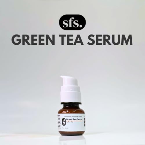 Clarifying Green Tea Hyaluronic Acid Serum for red light therapy with Niacinamide - Skin Repairing and Clarifying Face Serum