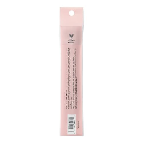 e.l.f. Putty Blush Brush, Makeup Brush For Putty & Cream Formulas, Easily Applies Blush & Bronzer For An Airbrushed Look, Vegan & Cruelty-Free