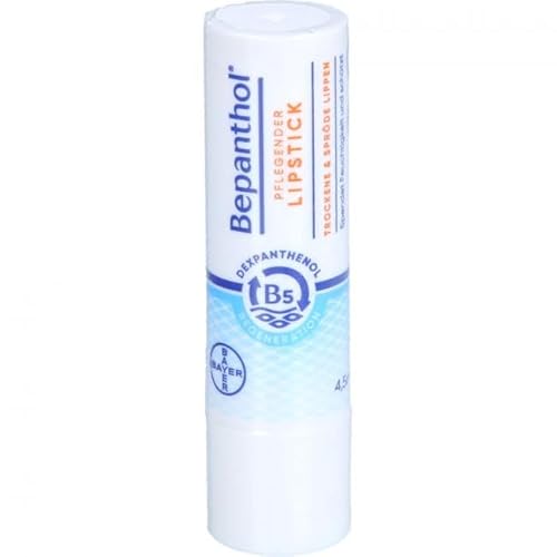 Bepanthol Lipstick With Dexpanthenol,SPF 30 and Vitamin E .Moisturizing Care Stick for Dry, Cracked and Brittle lips, 4.5 g /0.15 Oz