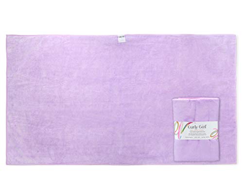 Curly Girl Microfiber Hair Towel – Anti-Frizz Fast Drying