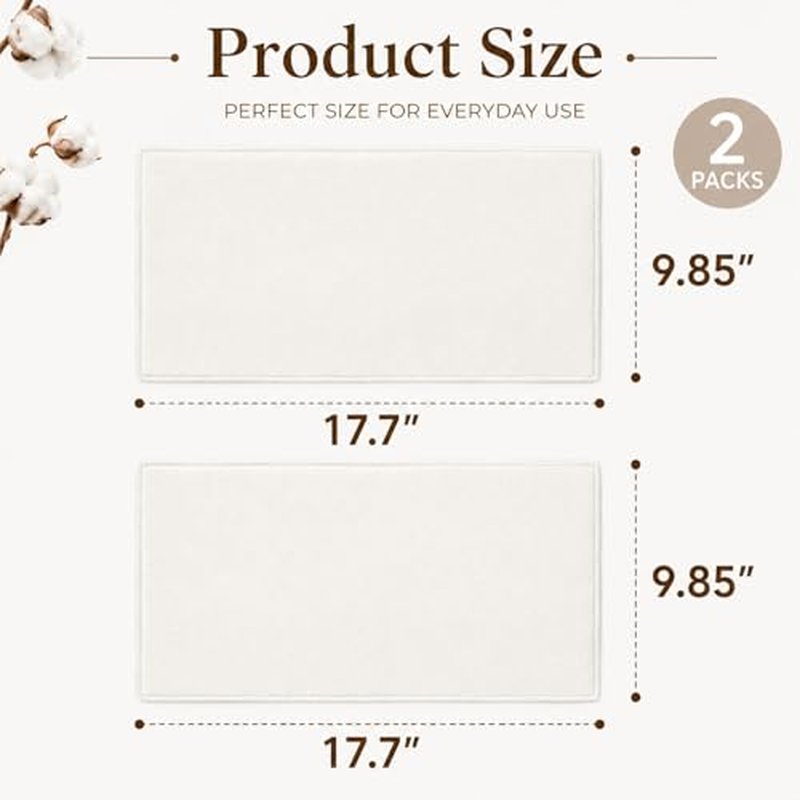 Organic Cotton Flannel for Castor Oil Packs (2 Pcs)