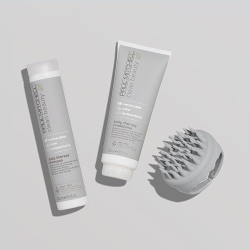 Paul Mitchell Clean Beauty Scalp Therapy Shampoo, Gently Cleanses + Refreshes All Hair Types, Especially Dry, Oily + Sensitive Scalps