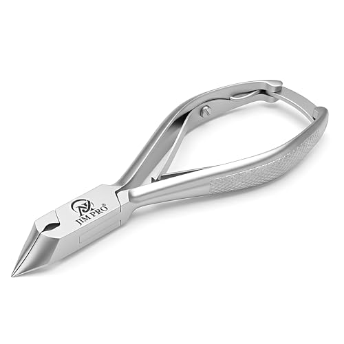 Signature Half Moon Toenail Cutter ? 5.75" Stainless Steel Nail Clipper for Thick, Hard & Ingrown Toenails ? Precision Pedicure Tool for Men & Women