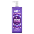 OLLY Renew Body Wash with Vitamin D, Retinol & Botanicals ? Nourishing Cleanser for Skin Barrier Repair, Deep Hydration, Jasmine Bergamot Scent, 17oz