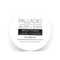 Palladio 4 Ever+Ever Mattifying Loose Setting Powder, Brighten Dark Circles, Lightens, and Creates a Look Of Luminosity, Soft, Radiant Finish All Day Wear, (Brightening Powder)