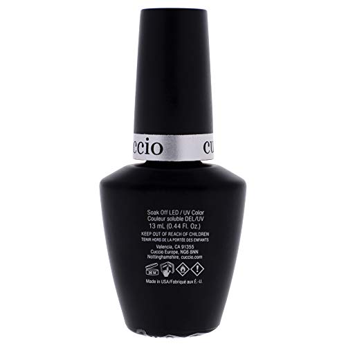 Cuccio Colour Veneer Nail Polish - Triple Pigmentation Technology - Polish Free Soak Off Gel - For Manicures And Pedicures - Full Coverage - Long Lasting High Shine - On Sail - 0.44 Oz