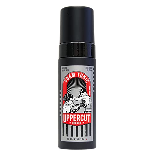 UPPERCUT DELUXE Foam Tonic - Light Hold Hair Mousse for Men, 5 oz