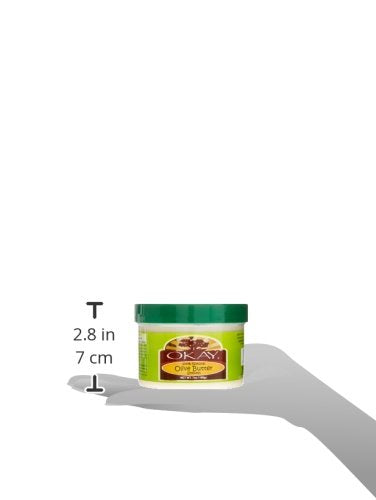 OKAY 100% NATURAL OLIVE BUTTER SMOOTH 7oz/198gr