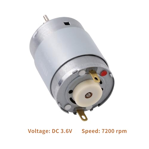 High-Speed 7200RPM 3.6V DC Motor, Fits for Wahl 8504/1919 Electric Hair Clippers - Reliable Replacement Part