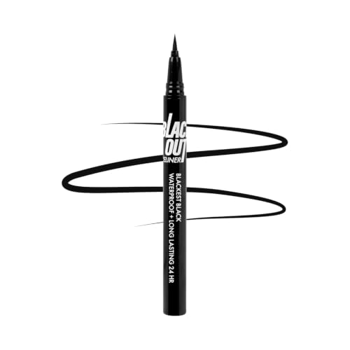 Absolute New York Super Slim Felt Tip Liquid Eyeliner Black