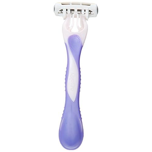 Schick Quattro Womens Disposable Razors for Sensitive Skin, 3 Count, Pack of 2