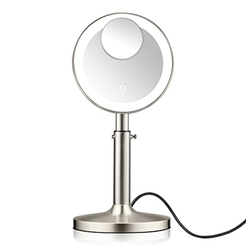 Conair LED Lighted Makeup Mirror 1X/5X Magnification