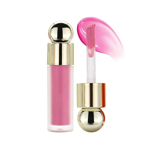 OETUIOW Rose Pink Liquid Blush & Lip Tint — Multi-Use, High-Pigment, Long-Lasting