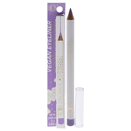 Pacifica Beauty, Longwear Pastel Green Eyeliner Pencil, Mint, Pigmented Vibrant Color, Vitamin E + Coconut Oil, No-Skip Formula, Graphic Liner, Vegan & Cruelty Free