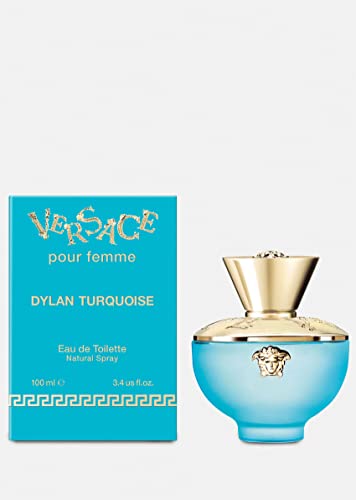 Versace Dylan Turquoise Pour Femme Eau de Toilette Spray - 3.4 oz