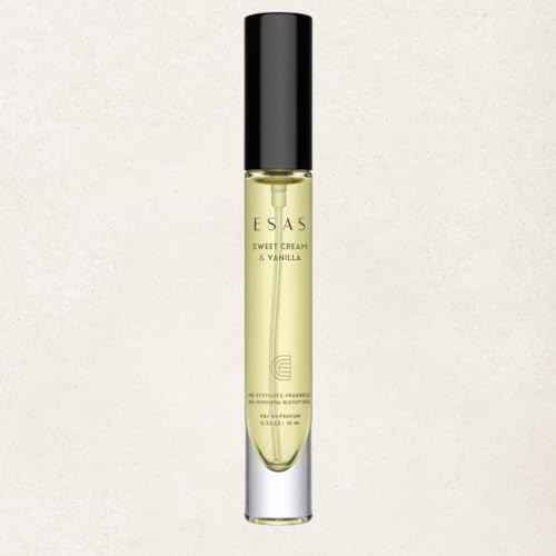 Esas NYC Sweet Cream and Vanilla? Organic Perfume Mist, MADESAFE¢ç ? SWEET | CREAMY | NUTTY - 0.33 oz Fragrance EDP