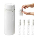 4-in-1 Travel Dispenser Bottles Set - Leak-Proof 120ML Containers