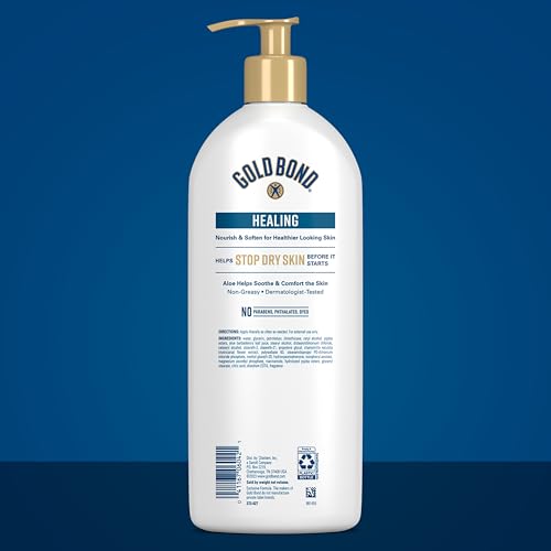 Gold Bond Healing Body Lotion with Aloe, 24 Oz