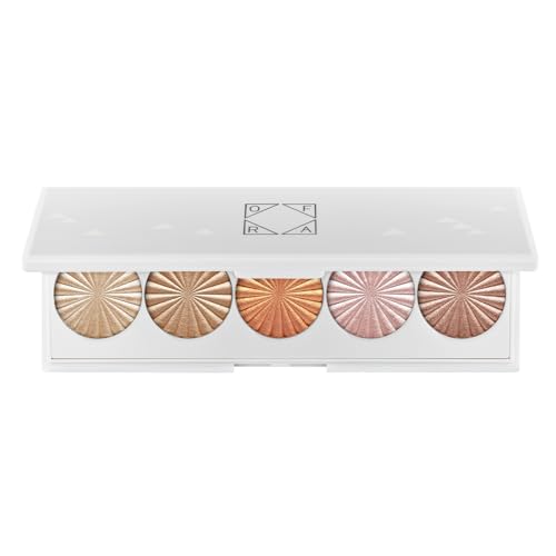 Ofra Signature Highlighter Palette - 5 Radiant Shades for All Skin Tones