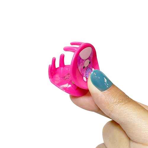 LUV HER Glam Up Your Look with Squishmallows Butterfly Hair Clips - 8 Cute Hair Clips with Small Claw Clips for Every Occasion - Multi Color - Ages 8+