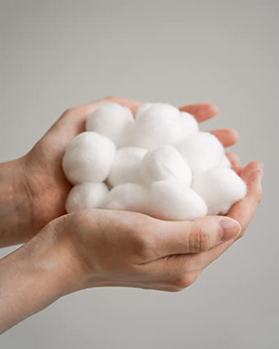Organyc 100% Organic Cotton Balls - Biodegradable, 100 Count