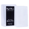 ROYAL SHAVE 100% Natural Alum Block with Travel Case for Men, Skin Soothing Aftershave Stone, Relieves Razor Burn & Heals Accidental Cuts (3.5 oz.) Made in France