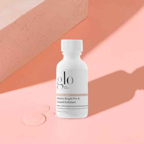 Glo Skin Beauty Hydra-Bright Pro 5 Liquid Exfoliant | This Gentle Liquid Exfoliant Smooths, Refines, and Brightens Skin (1 Fl Oz)