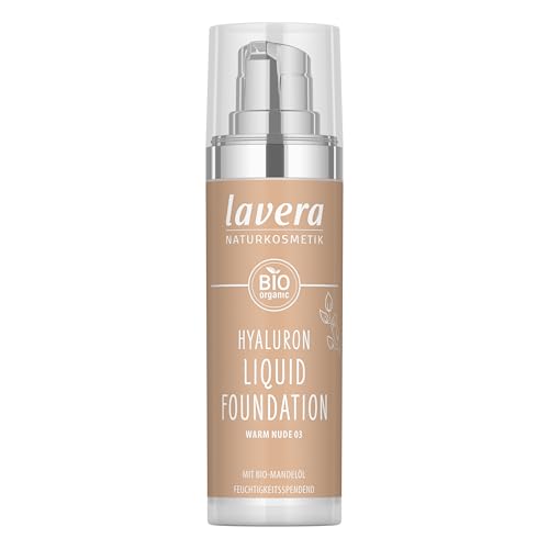 lavera Hyaluron Liquid Foundation Warm Nude 03
