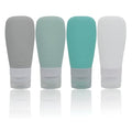 Silicone Travel Bottles 2oz Leak-Proof TSA-Approved 4-Pack