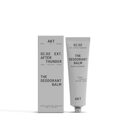 Natural Deodorant Balm, 50mL - Award-Winning, Vegan & Plastic-Free
