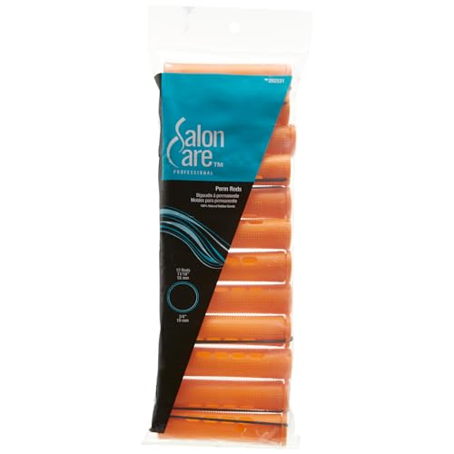 Salon Care Tangerine Large Curved Perm Rods Tangerine