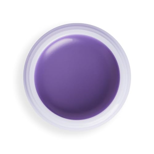 Makeup Revolution X Willy Wonka, Blueberry Lip Balm, Blueberry Scented, Clear Formula, 0.21oz