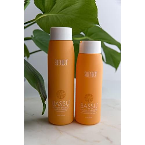 Surface Hair - Bassu Moisture Shampoo - Cleanses, Moisturizes, and Provides Sulfate Free Shine