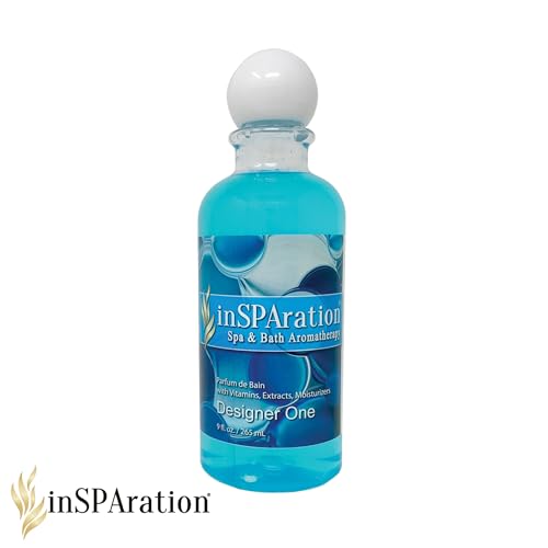 inSPAration Spa and Bath Aromatherapy 128X Spa Liquid, 9-Ounce, Designer One