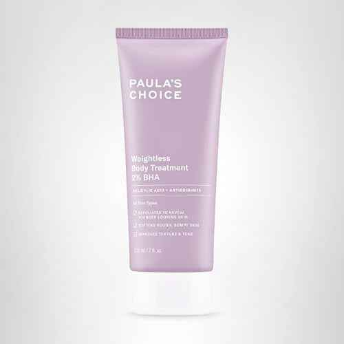 Paula's Choice Weightless Body Lotion Treatment 2% BHA, Salicylic Acid & Chamomile Lotion Exfoliant, Body Moisturizer for Keratosis Pilaris (KP) Prone Skin & Clogged Pores, Fragrance-Free