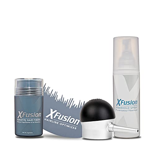 XFusion Keratin Hair Fibers - Medium Blonde (15g).