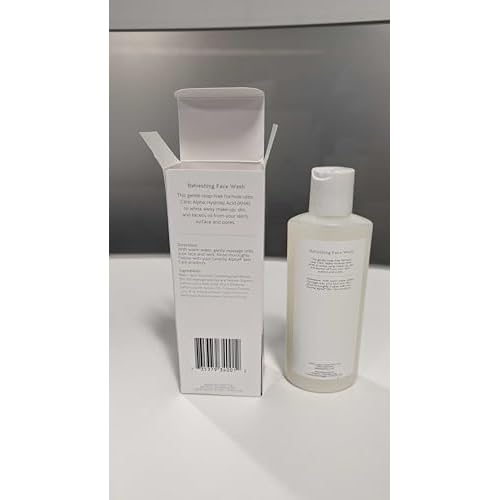 Revitalizing Body Lotion with 12% Glycolic AHA, 12 Fl Oz and Refreshing Face Wash, 6 Fl Oz