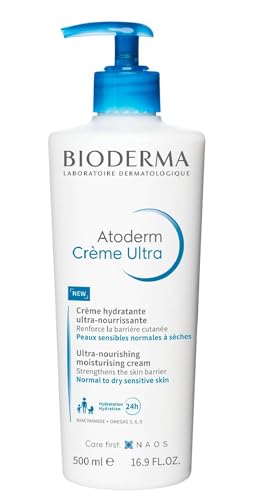 Bioderma Atoderm Ultra Cream Duo Pack 2x16.9 oz Hydrating Body Moisturizer