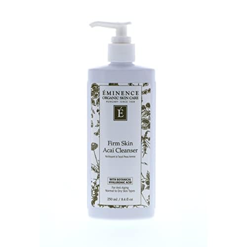 Eminence Organic Skincare Firm Skin Acai Cleanser with Hyaluronic Acid, 8.4 Ounce