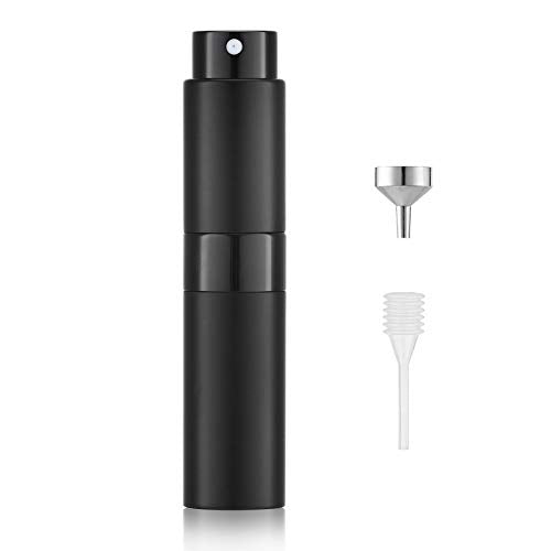 LISAPACK 8ml Refillable Travel Perfume Atomizer Spray Bottle